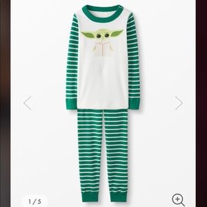 Hanna Andersson Star Wars™ Grogu Long John Pajamas - NEW